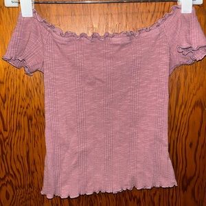 Off the shoulder top